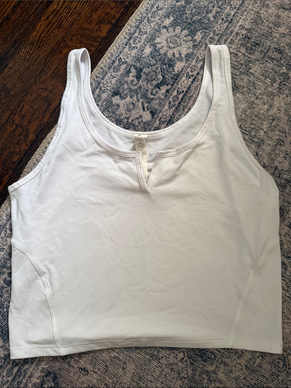 lululemon athletica White Tank Top